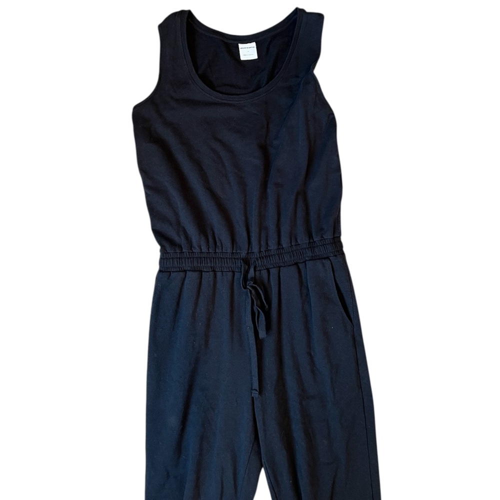 Amazon Essentials Black Jogger Jumpsuit Drawstrin… - image 3